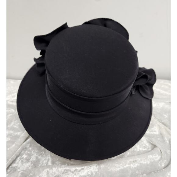 Perche Couture Black Womens Hat